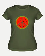 Filistin Direnişi Karpuz Kadın Tişört