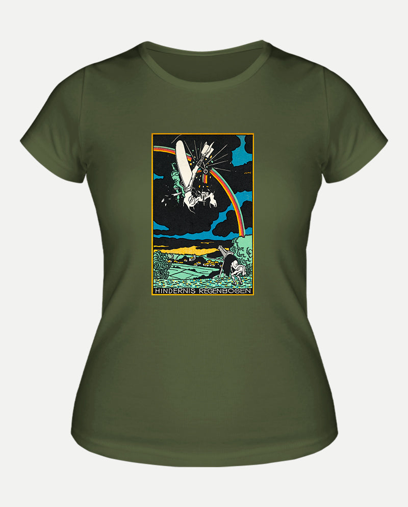 Gökkuşağı Engeli Kadın Tişört