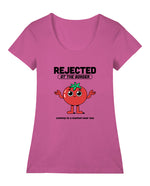 Gümrükten Dönen Domates Geniş Yaka Tişört