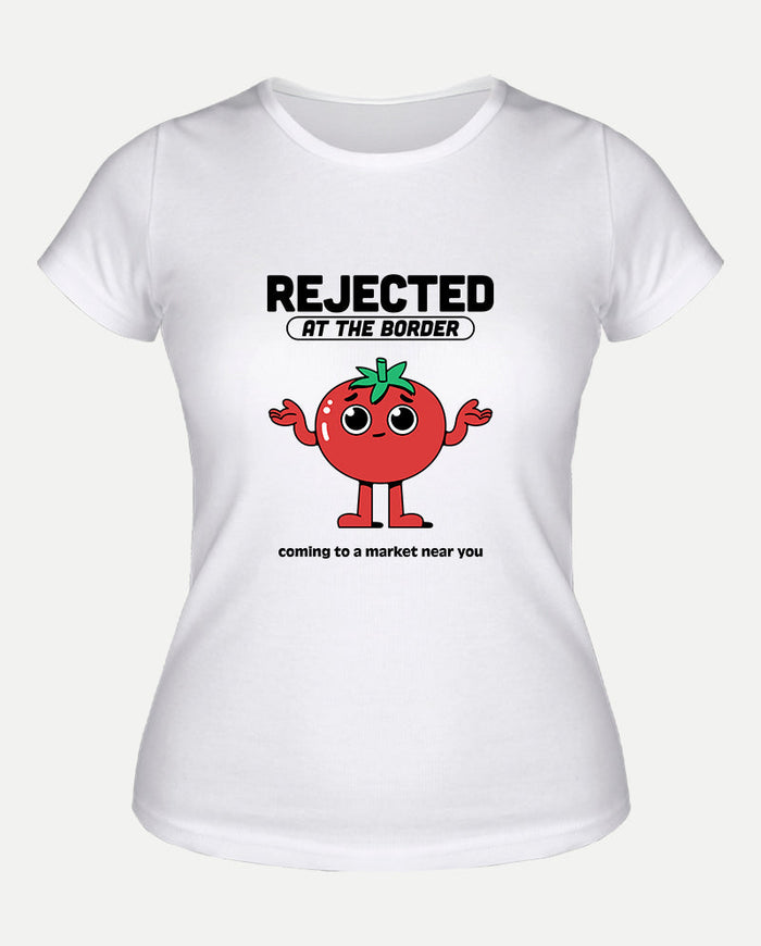 Gümrükten Dönen Domates Kadın Tişört