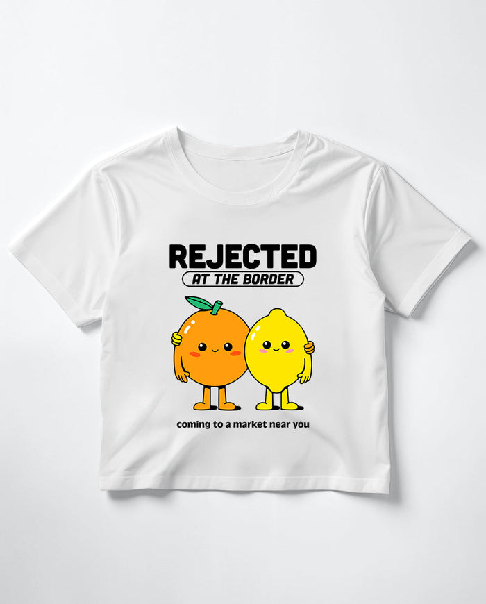 Gümrükten Dönen Narenciye Crop Tişört