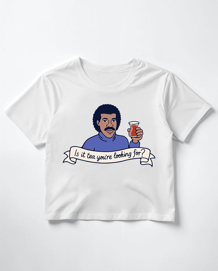 Is it tea you’re looking for? Crop Tişört