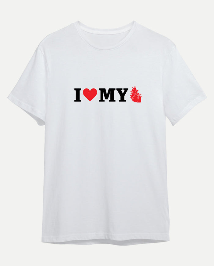 Kalbini Sev Erkek Tişört