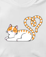 Kalpli Kedi Crop Tişört