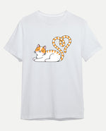 Kalpli Kedi Erkek Tişört