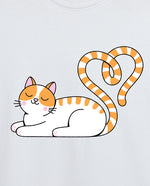 Kalpli Kedi Erkek Tişört