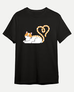 Kalpli Kedi Erkek Tişört