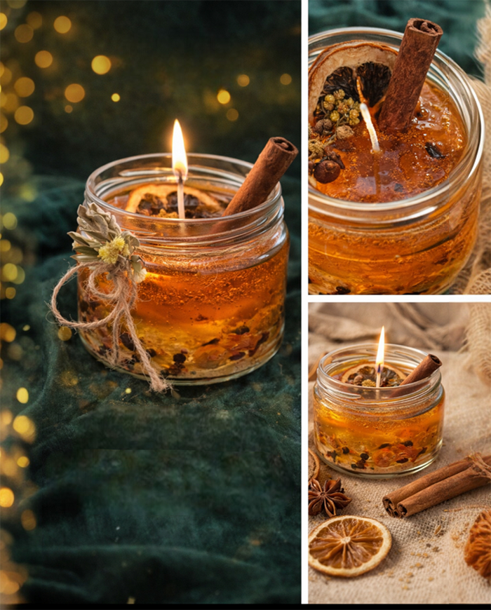 Kış Bahçesi, Aromatik Jel Mum