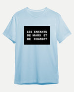 Les enfants de Marx et de ChatGPT Erkek Tişört