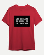 Les enfants de Marx et de ChatGPT Erkek Tişört