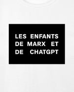 Les enfants de Marx et de ChatGPT Geniş Yaka Tişört