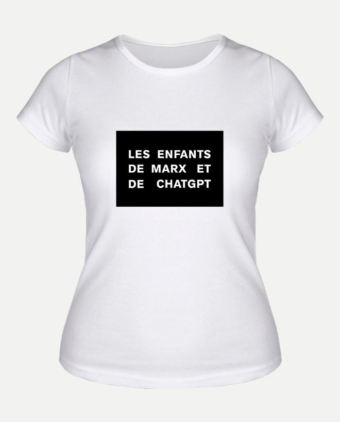 Les enfants de Marx et de ChatGPT Kadın Tişört