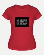 Les enfants de Marx et de ChatGPT Kadın Tişört