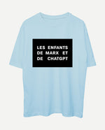 Les enfants de Marx et de ChatGPT Oversize Tişört