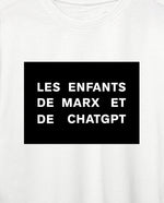 Les enfants de Marx et de ChatGPT Oversize Tişört