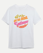 Mücadeleye devam Erkek Tişört