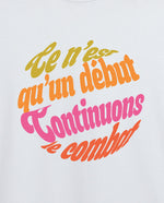 Mücadeleye devam Erkek Tişört