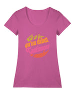 Mücadeleye devam Geniş Yaka Tişört