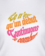 Mücadeleye devam Kadın Tişört