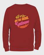 Mücadeleye devam Sweatshirt