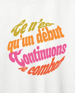 Mücadeleye devam Oversize Tişört