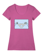 Muhabbet Geniş Yaka Tişört