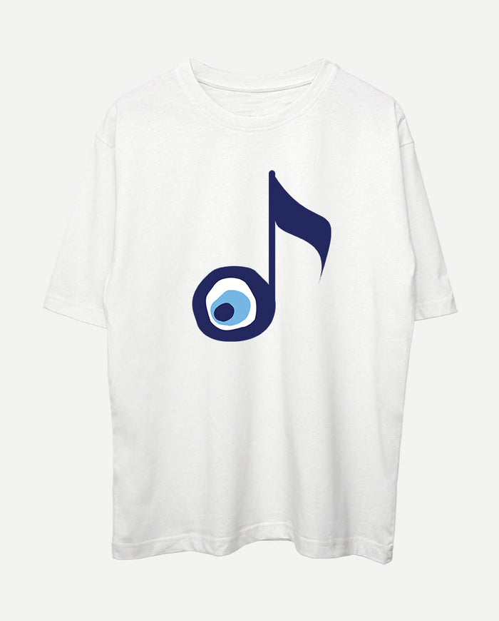 Nazar notası Oversize Tişört