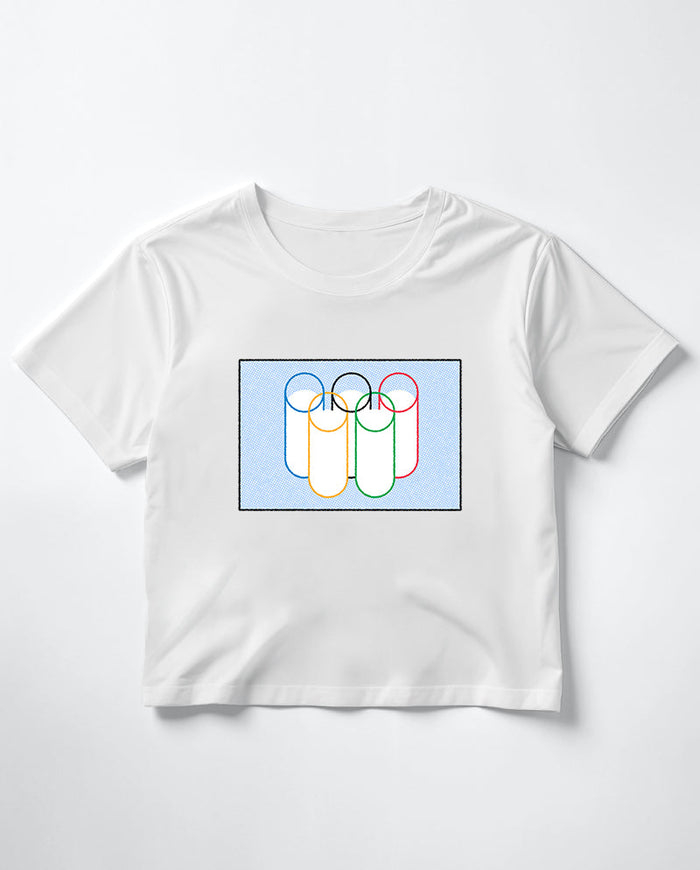 Rakı Olimpiyatları Crop Tişört