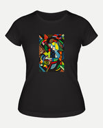 Rocker'daki Kız Kadın Tişört