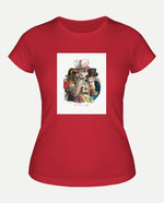 Tüylü Köpekler Kadın Tişört