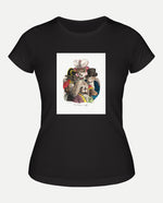 Tüylü Köpekler Kadın Tişört