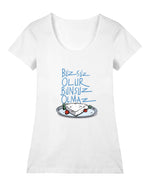 Buzsuz Olur, Bunsuz Olmaz Geniş Yaka Tişört