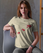 Çok Kalp Kadın Tişört