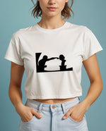 Come To Terms With The Past Crop Tişört