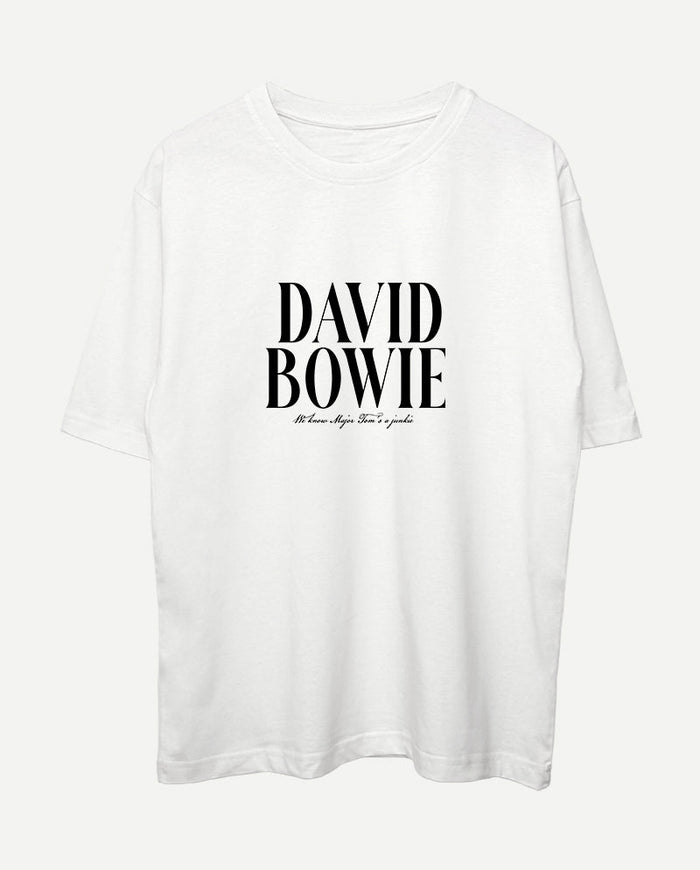 David Bowie - Ashes to Ashes Oversize Tişört