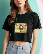 Elif Düziko Crop Tişört