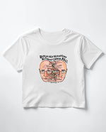 Michel Foucault Crop Tişört