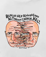 Michel Foucault Crop Tişört