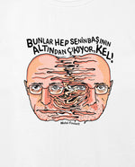 Michel Foucault Geniş Yaka Tişört