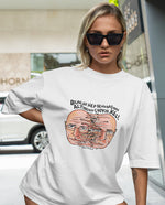 Michel Foucault Oversize Tişört