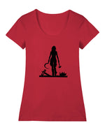 I Came Again All Street Geniş Yaka Tişört