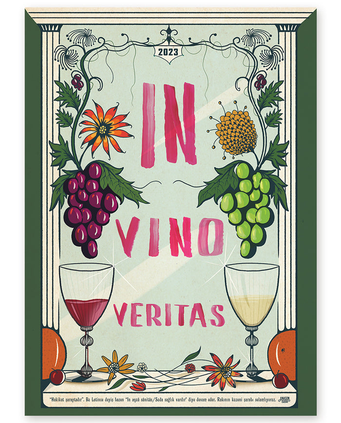 D235.In Vino Veritas Poster