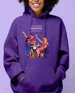 İstanbul Sözleşmesi Yaşatır Oversize Unisex Kapüşonlu Sweatshirt