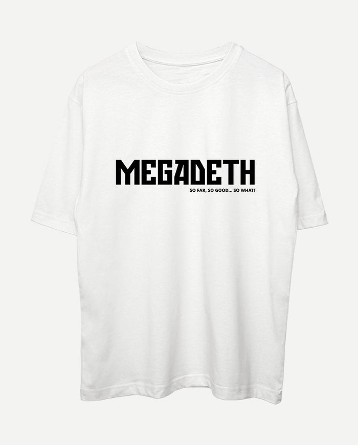 Megadeth - So Far, So Good... So What! Oversize Tişört