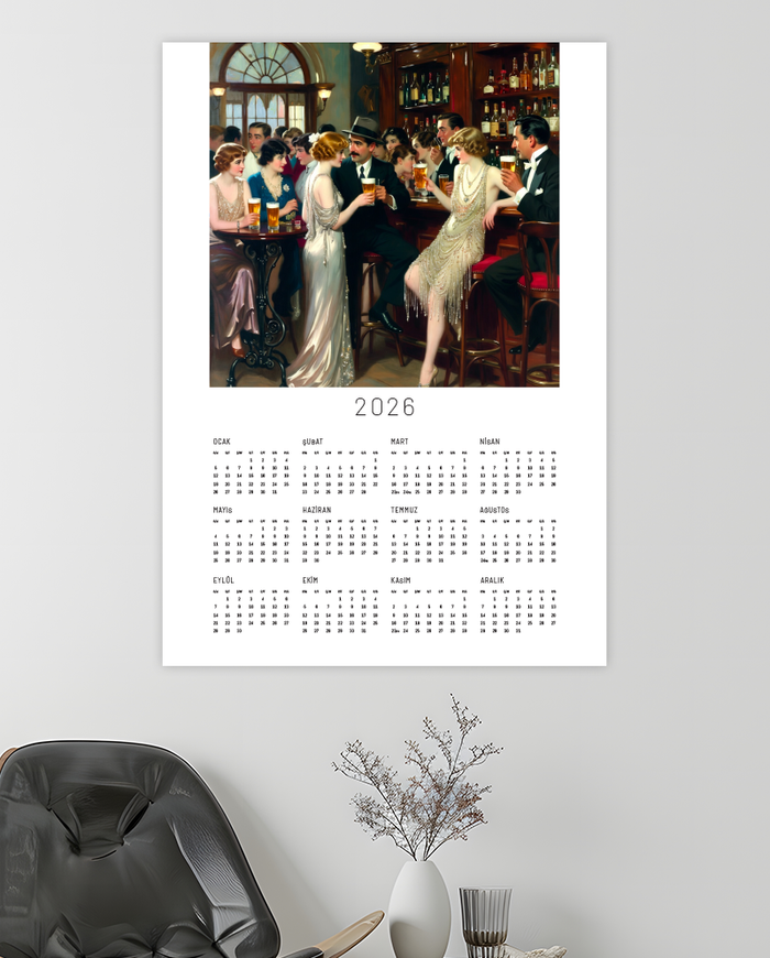 Pera’da Bir Gece 2026 Takvimi, Poster