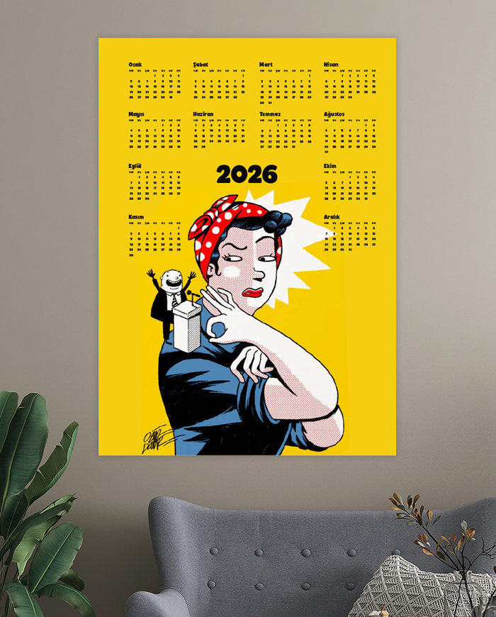 Future is Female 2026 Takvimi, Poster