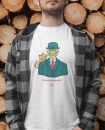 Sanat Miyavdır - Magritte Erkek Tişört