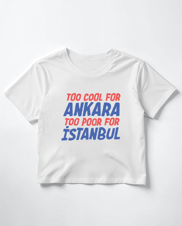 Too cool Crop Tişört