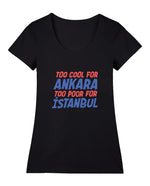 Too cool Geniş Yaka Tişört