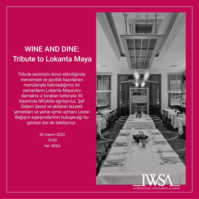 WINE & DINE: TRIBUTE TO LOKANTA MAYA